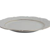 Porland Queen Altın Yaldız 21 cm 6 Adet Düz Tabak
