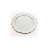 Porland Queen Altın Yaldız 21cm Düz Pasta Tabağı 6lı