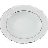 Porland Queen Platin 20 cm 6 Adet Çukur Tabak