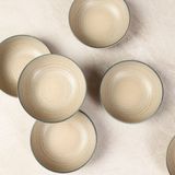 Porland Re-Gen Sirius Beige 6 Kişilik 13 cm Kase Seti