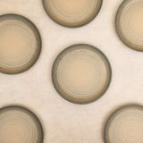 Porland Re-gen Sirius Beige 6 Kişilik 21 cm Pasta Seti