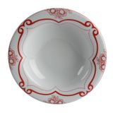 Porland Red Manoir Desen2 30 cm Çukur Tabak
