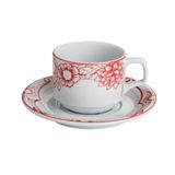 Porland Red Manoir Desen4 Tabaklı 200 cc Çay Fincanı