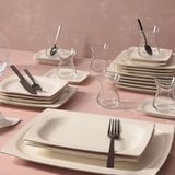 Porland Riva Platin 27 Parça 6 Kişilik Pasta Çay Takımı