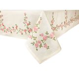 Porland Rose Pamuk Masa Örtüsü 140x250cm
