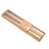 Porland Şamdan Mum Metalik Burgu Gold 2li 25cm