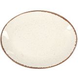 Porland Seasons Bej 24 cm 6 Adet Kayık Tabak