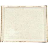 Porland Seasons Bej 32 cm Porselen Biftek Tabağı