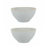Porland Seasons Gri 16 cm Porselen Kase