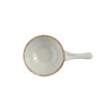Porland Seasons Gri 16 cm Saplı Sunum Kasesi