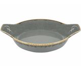 Porland Seasons Gri 21 cm Porselen Sahan