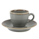 Porland Seasons Gri Tabaklı 80 cc Kahve Fincanı