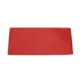 Porland Seasons Kırmızı 16x35 cm Baton Pasta Tabağı