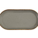 Porland Seasons Koyu Gri 30 cm 6 Adet Kayık Tabak