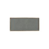 Porland Seasons Koyu Gri 35x16 cm Baton Pasta Tabağı
