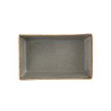 Porland Seasons Koyu Gri 8x14 cm Kahvaltı ve Meze Tabağı