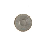 Porland Seasons Koyu Gri Ergonomik 11 cm 6 Adet Çay Tabağı
