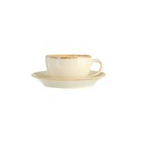 Porland Seasons Sarı 250 cc Tabaklı Çay Fincanı
