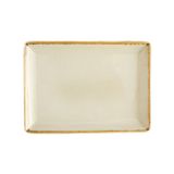 Porland Seasons Sarı 35x26 cm Porselen Kahvaltı Tabağı