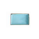 Porland Seasons Turkuaz 10x16 cm Kahvaltı ve Meze Tabağı