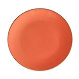 Porland Seasons Turuncu 26 cm 6 Adet Düz Tabak