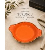 Porland Seasons Yemek Sunum Tabağı Sahan - 17 cm - Turuncu