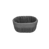 Porland Smyrna Gri 35 cm Oval Sepet
