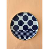 Porland Spotty Puantiyeli Pasta Tabağı 20CM 6 Parça - 20 cm
