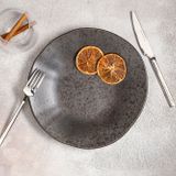 Porland Stoneware Ironstone 23 cm 4 Adet Düz Tabak