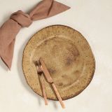 Porland Stoneware Natura 29 cm Düz Tabak