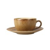 Porland Stoneware Natura Tabaklı 250 cc 6 Adet Çay Fincanı