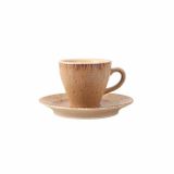 Porland Stoneware Nature Tabaklı 75 cc 12 Adet Kahve Fincanı
