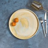 Porland Stoneware Pearl 22 cm 4 Adet Düz Tabak