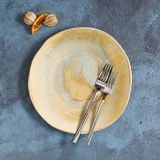 Porland Stoneware Pearl 23 cm 4 Adet Düz Tabak