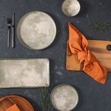 Porland Stoneware Selene 11 Parça 4 Kişilik Kahvaltı Takımı