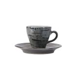 Porland Stoneware Vintage Tabaklı 75 cc 12 Adet Kahve Fincanı