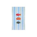 Porland Summer Fish 90x150 cm Mavi Plaj Havlusu