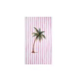 Porland Summer Palm 90x150 cm Pembe Plaj Havlusu