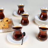 Porland Suzanne 12 Parça 6 Kişilik Çay Takımı