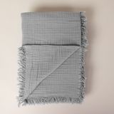 Porland Vanity Müslin 200x220 cm Gri Çift Kişilik Pike