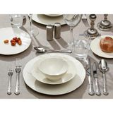Porland Varia 30 Parça Beyaz Porselen Yemek Takımı 6 Kişilik Desenli Set