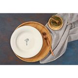 Porland Vaso Piccolo 22 cm Desen4 Düz Tabak