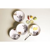 Porland Wild Life 17 cm 4'lü Kase Set