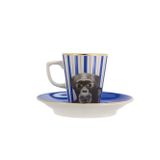 Porland Wild Life Monkey Tabaklı 80 cc 6 Adet Kahve Fincanı