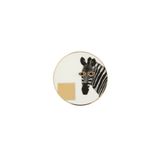 Porland Wild Life Zebra 10x10 cm Bardak Altlığı