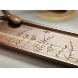 Porland Woodflower 40 cm Akasya Sunum Tabağı