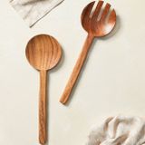 Porland Woodflower Akasya 2li Salata Servis Seti