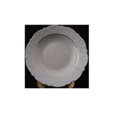 Porland Yaldızlı Porselen 19 cm Çukur Tabak