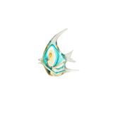 Porland Yeşil&Sarı Balık Biblo 16x4,5x19cm