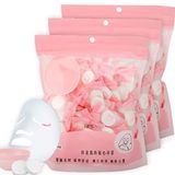 Pormasbenzer DIY 3 Paket/300 ADET Sıkıştırılmış Yüz Maskesi Tahıl Cilt Bakımı Kuru Çarşaf Maske Kağıdı Doğal Yüz Pamuk Maske Kağıdı Ücretsiz Maske Kasesi ile (300 Adet)